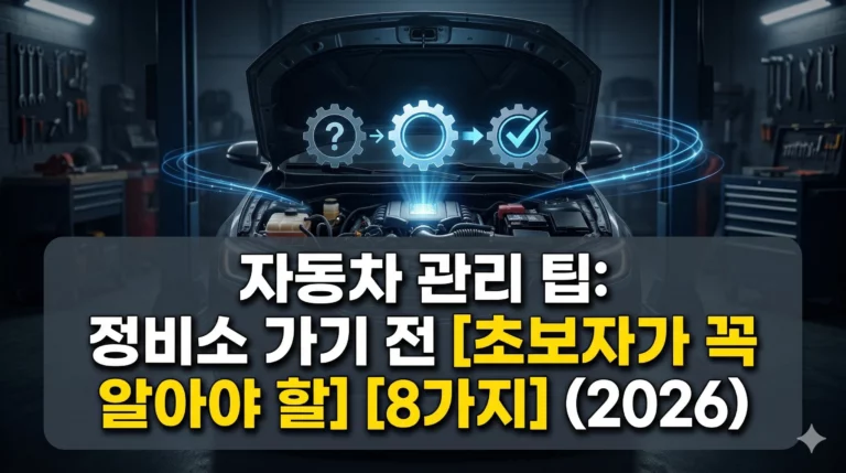 자동차 관리 팁 알아보기 대표 이미지
