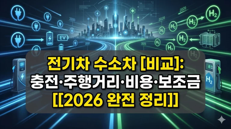 전기차 수소차 비교 알아보기 대표 이미지