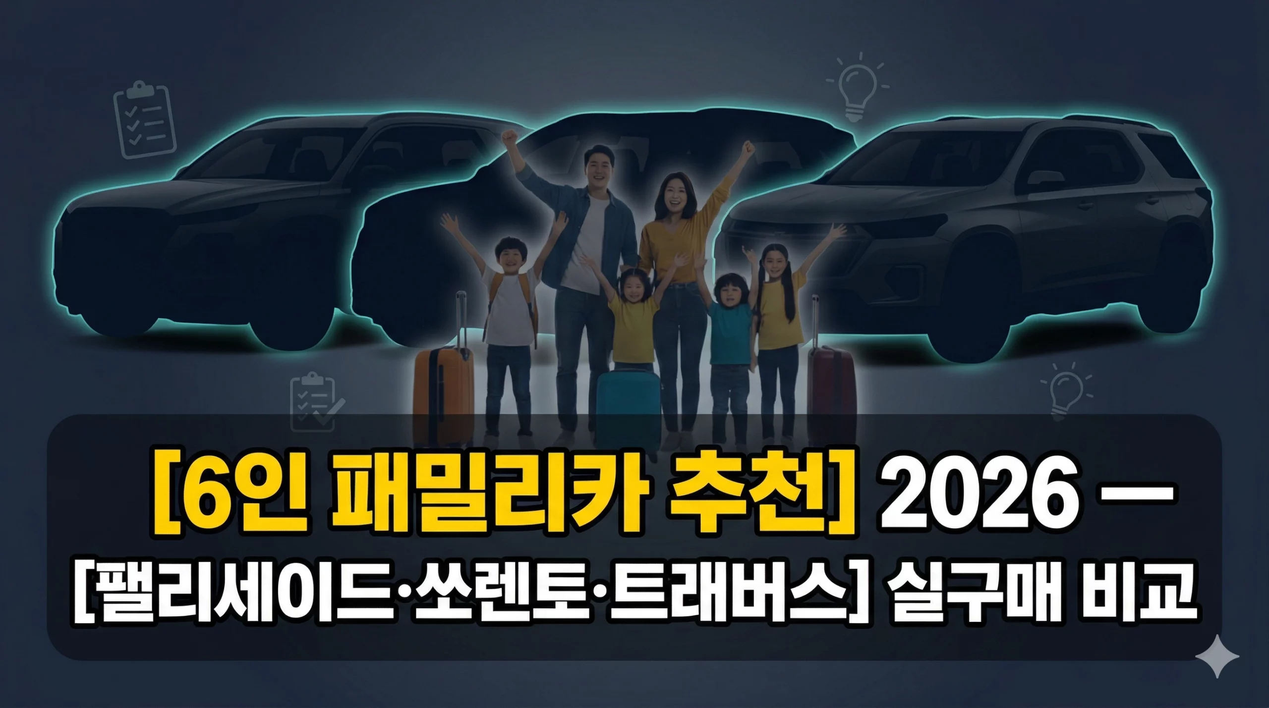 6인 패밀리카 추천 알아보기 대표 이미지