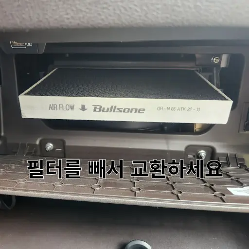 에어컨 필터 교환 이미지4