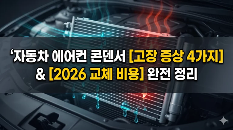 자동차 에어컨 콘덴서 알아보기 대표 이미지