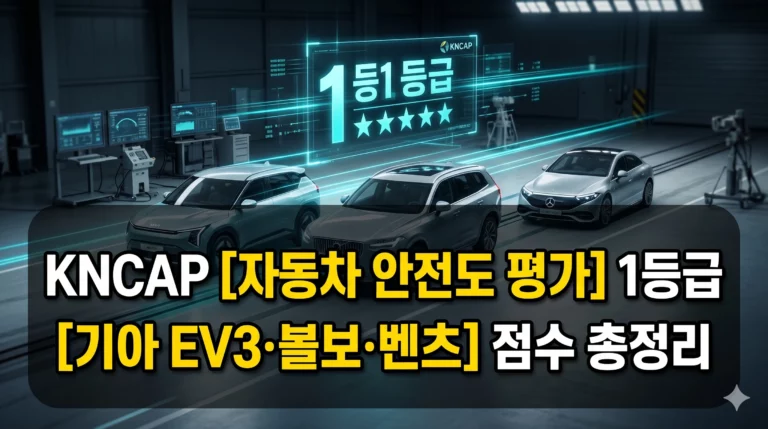 KNCAP 자동차 안전도 평가 알아보기 대표 이미지