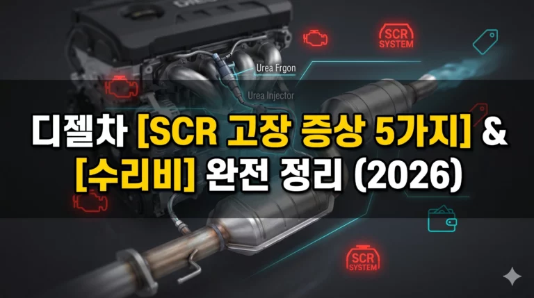 디젤차 SCR 고장 증상 알아보기 대표 이미지