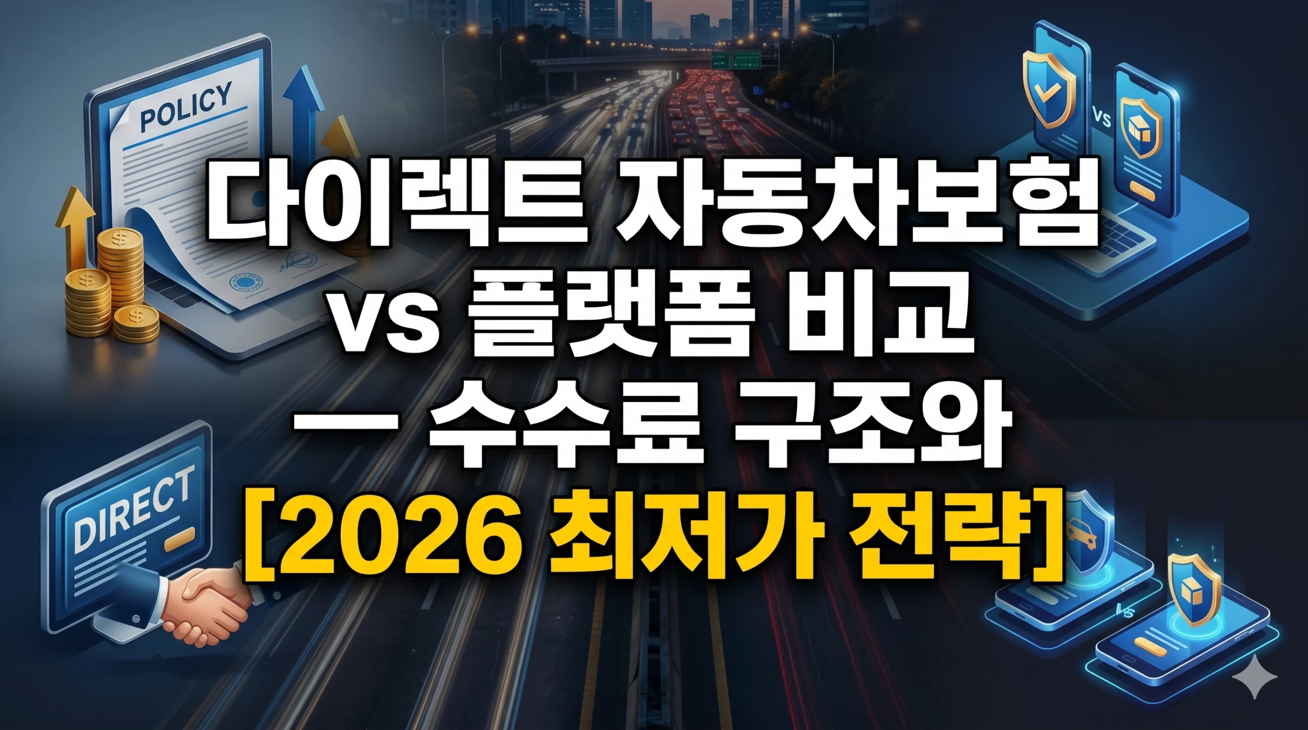 다이렉트 자동차보험 알아보기 대표 이미지