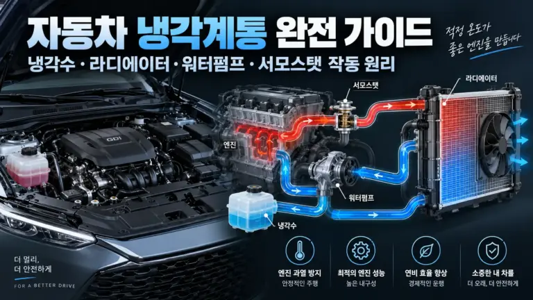 자동차 냉각계통 완전 가이드 대표 이미지