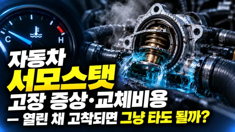 자동차 서모스탯 고장 증상·교체비용 알아보기 대표 이미지